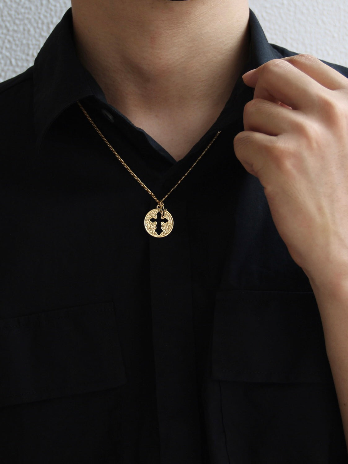 "Wilderness" Handcrafted Cross Necklace