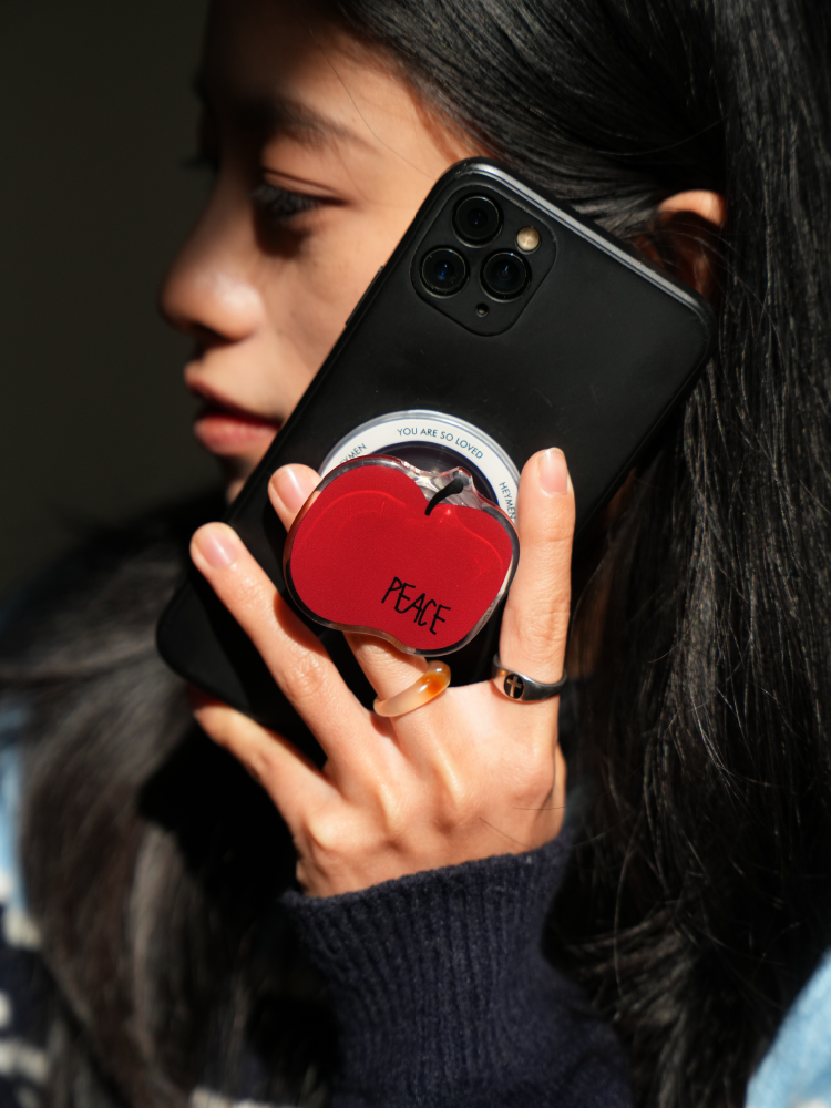 "Rest/Peace" Magnetic Phone Grip