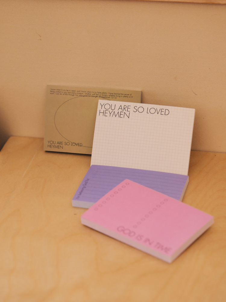 "God is in Time" Sticky Notes Series