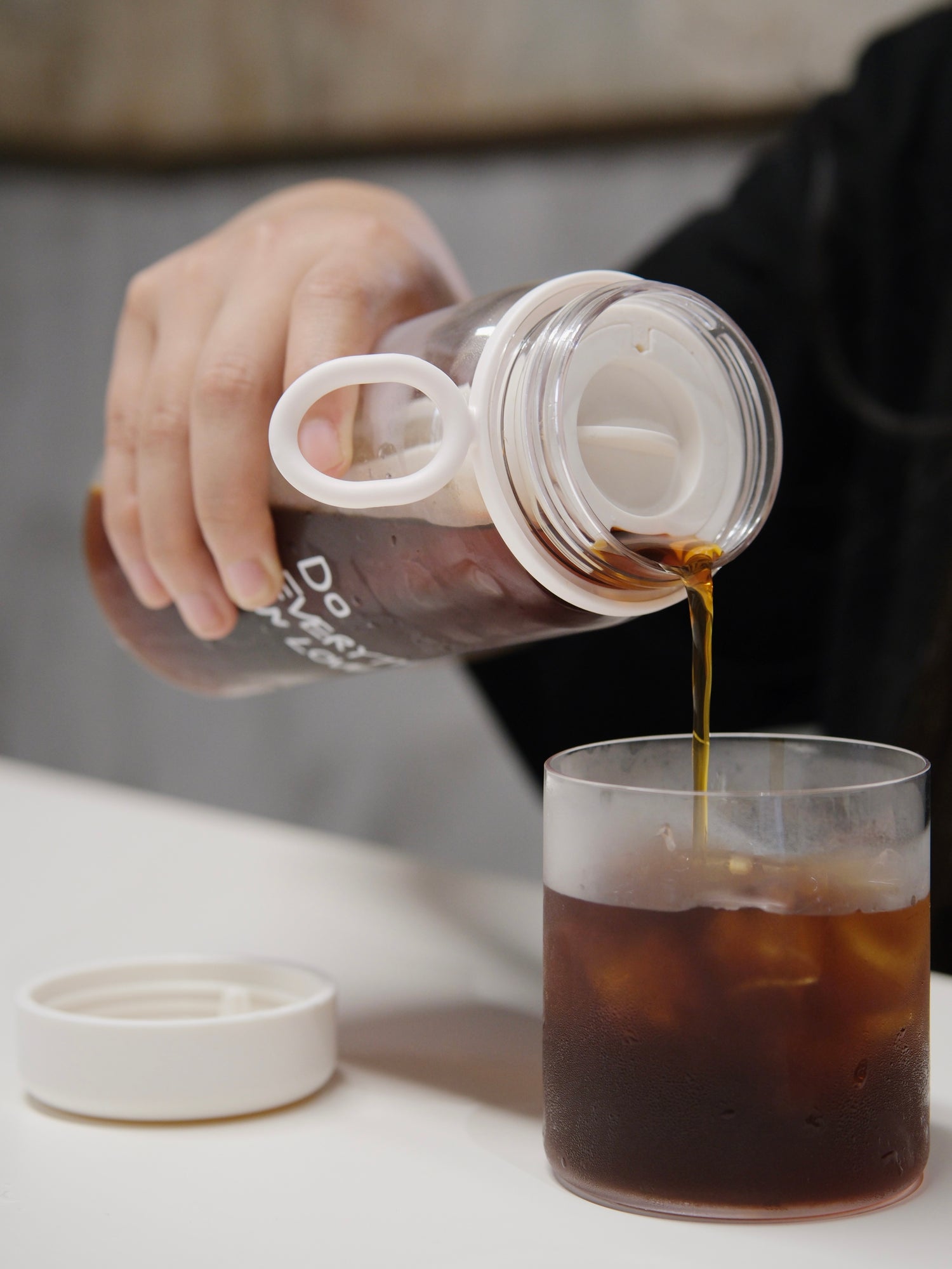 "Do Everything in Love" Cold Brew Travel Tumbler