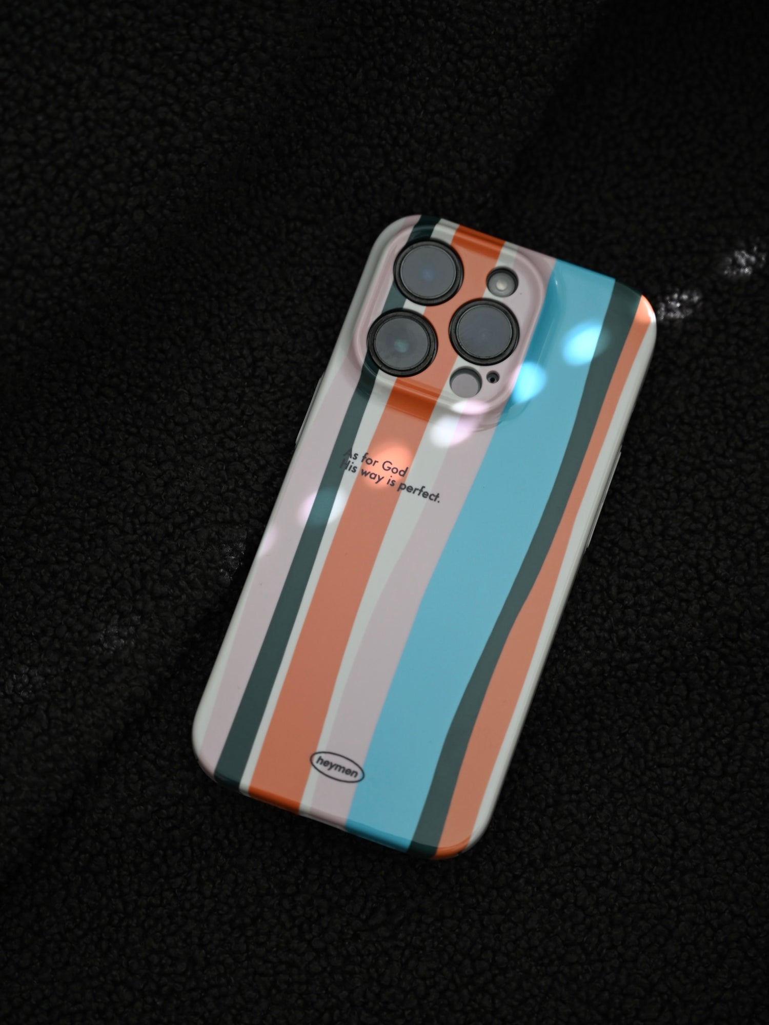 "His Way Is Perfect" Phone Case