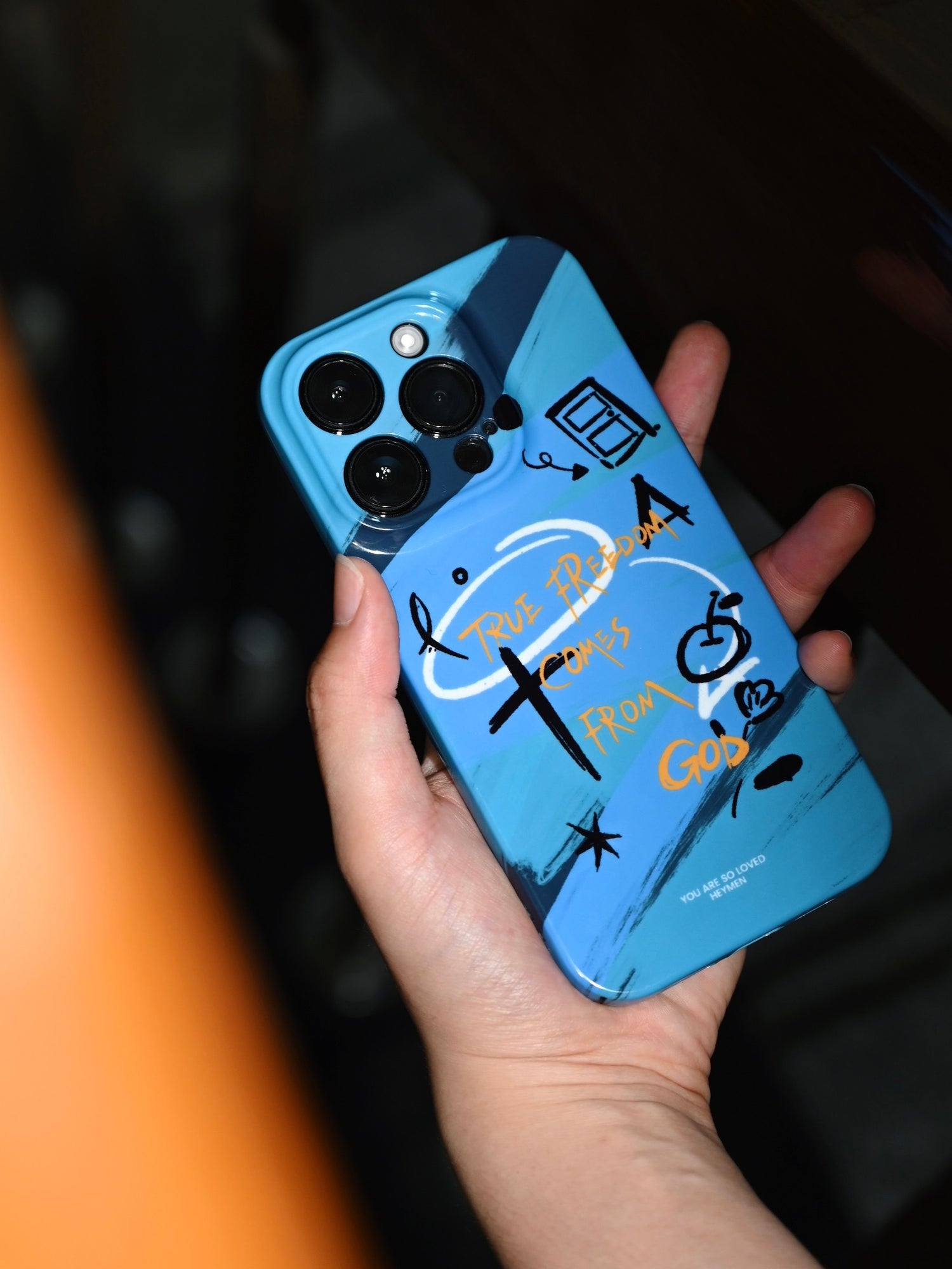 "True Freedom" Graffiti Phone Case