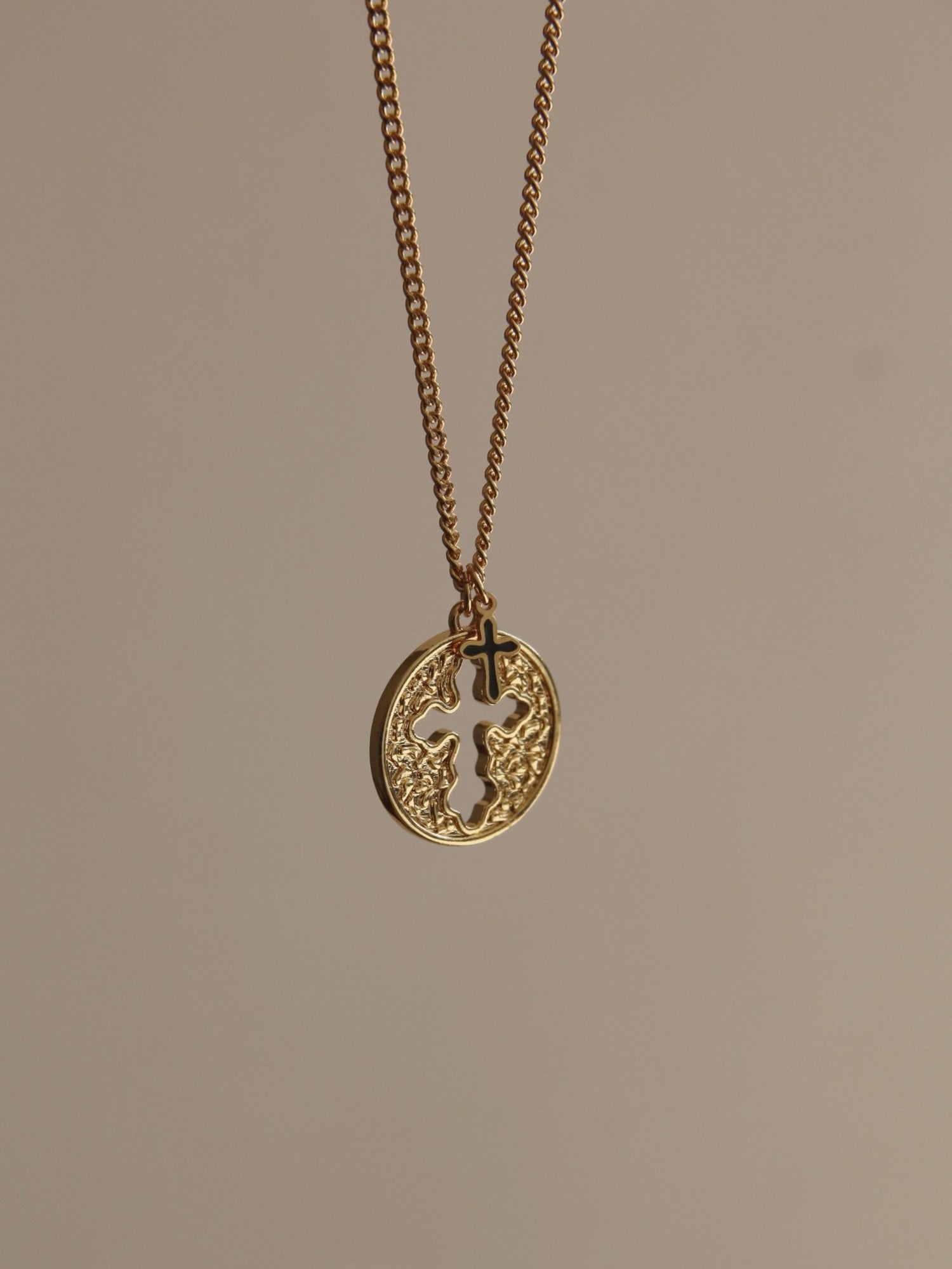 "Wilderness" Handcrafted Cross Necklace