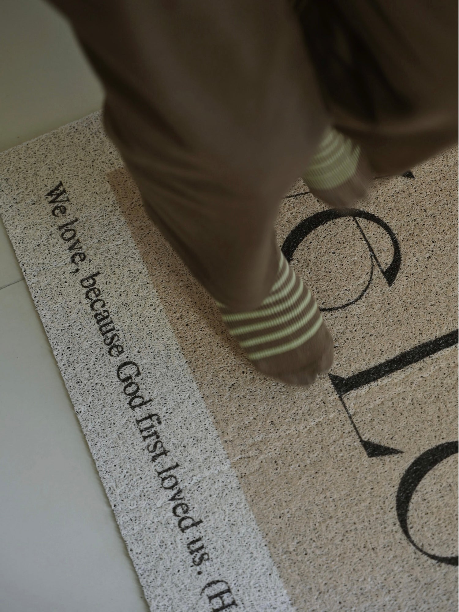 "We Love" Doormat