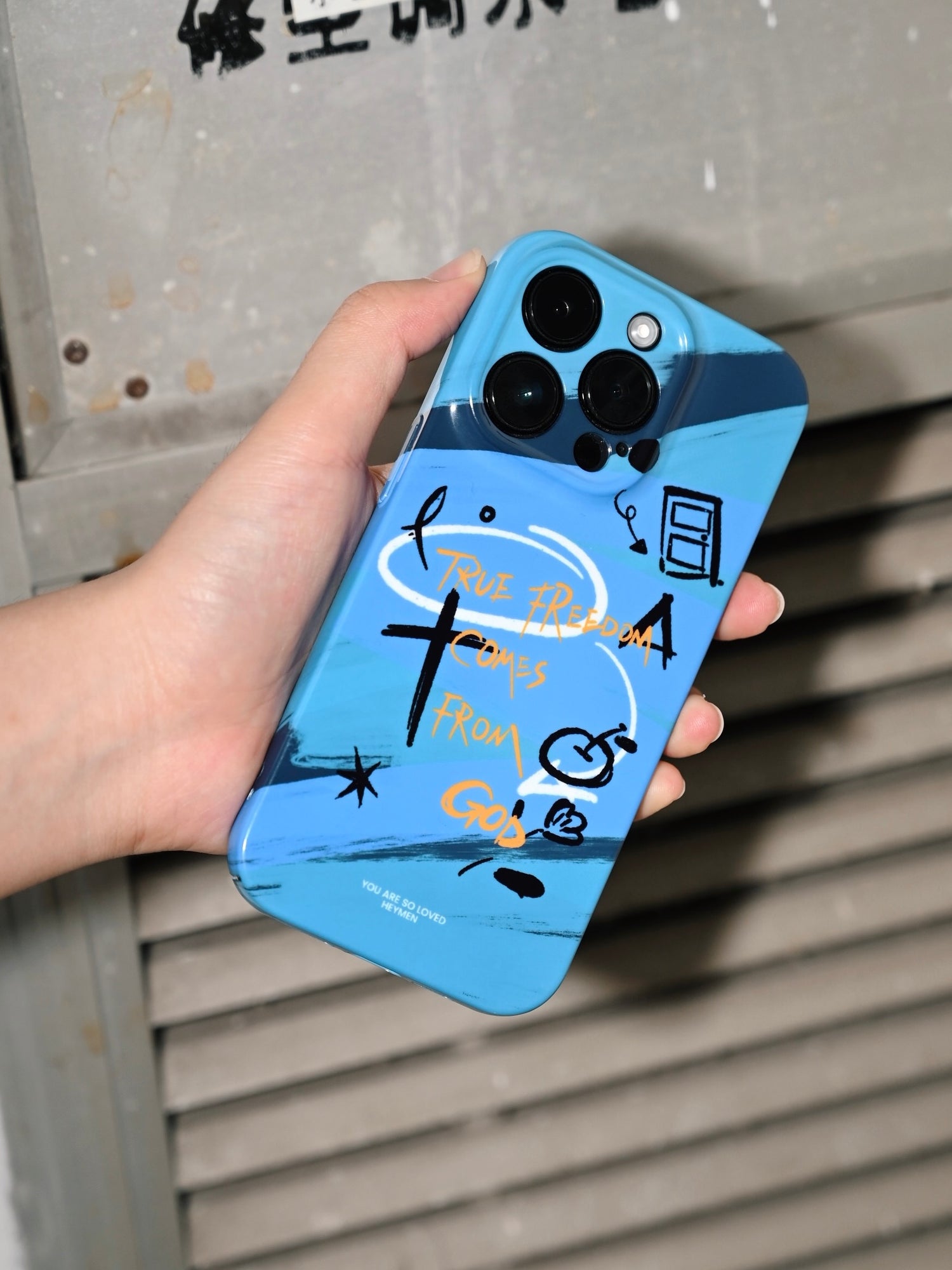 "True Freedom" Graffiti Phone Case
