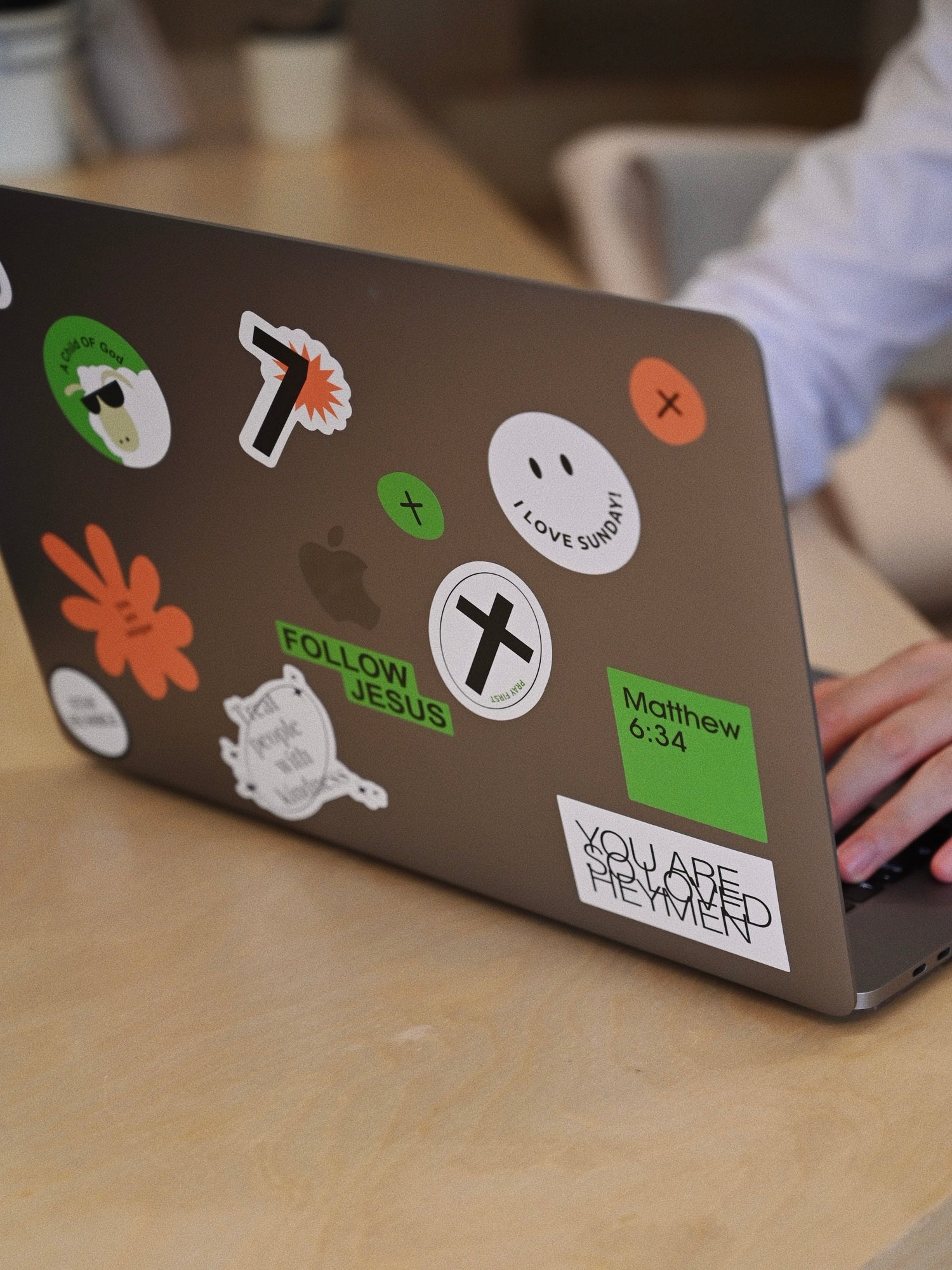 "Unique" Waterproof Sticker Set