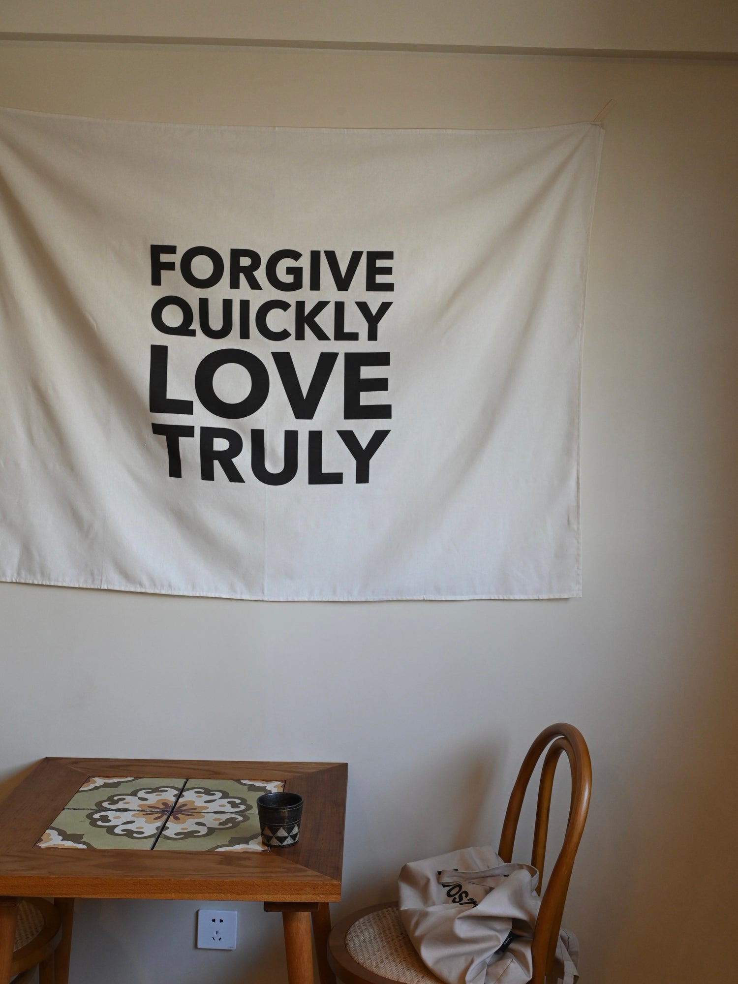 "Love and Forgiveness" Wall Hanging