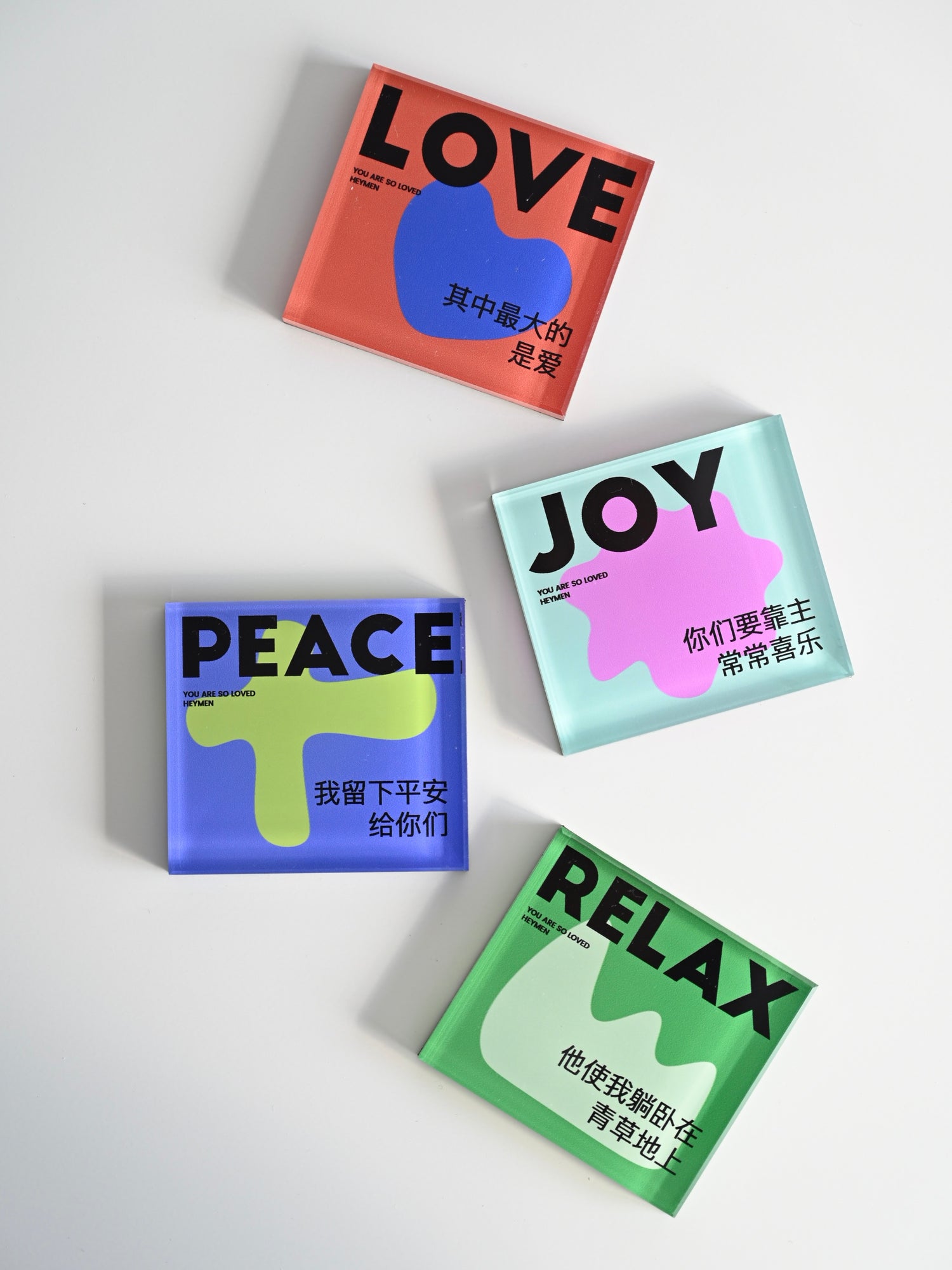 "Colorful Day" Fridge Magnet