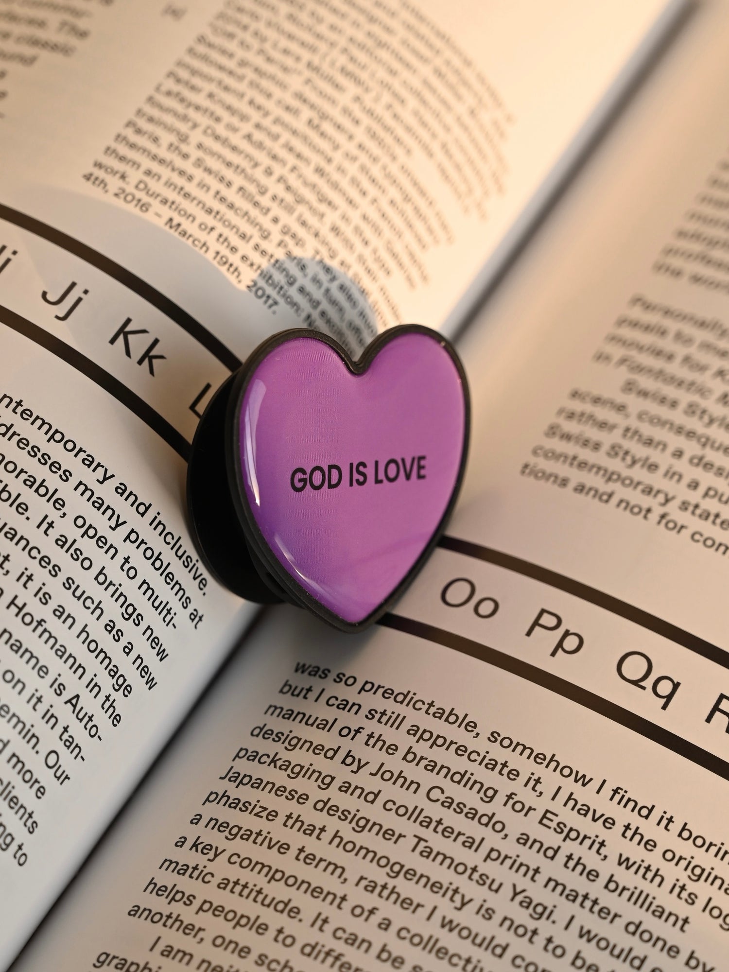"God Is Love" Phone Grip