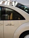 "Hey Bro, Jesus Loves You" Car Decal