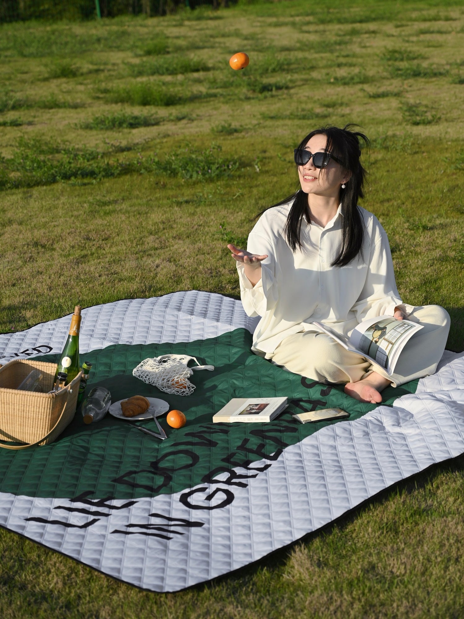 "Green Pastures" Picnic Mat