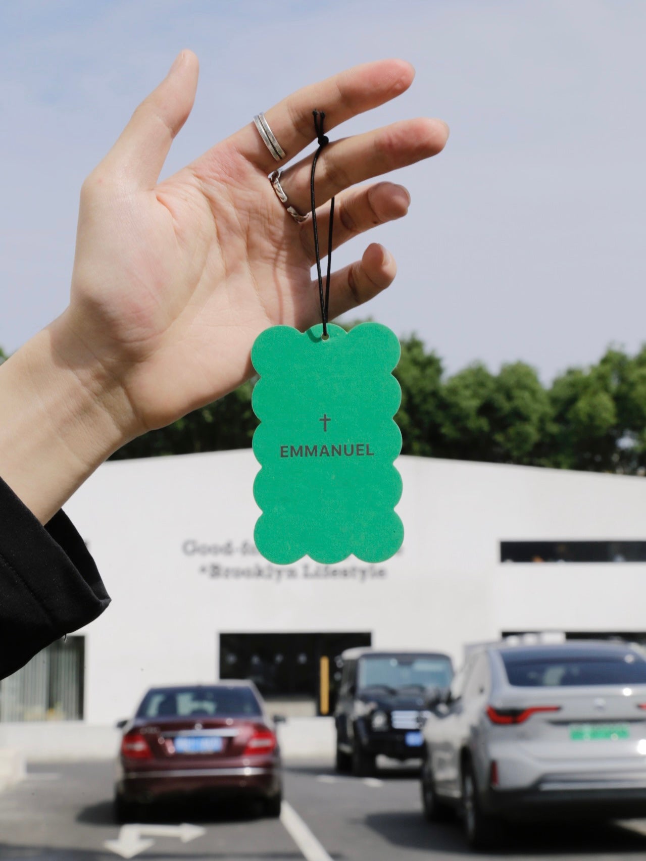 "In His Presence" Car Air Freshener