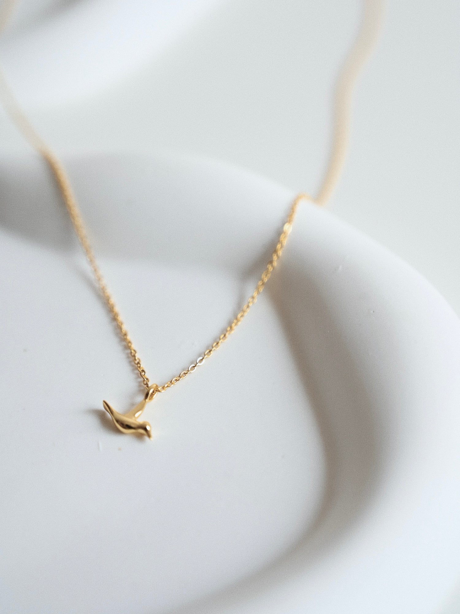 "Birds of the Air" Handcrafted Silver Necklace