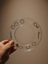 "Five Loaves and Two Fish" Glass Plate