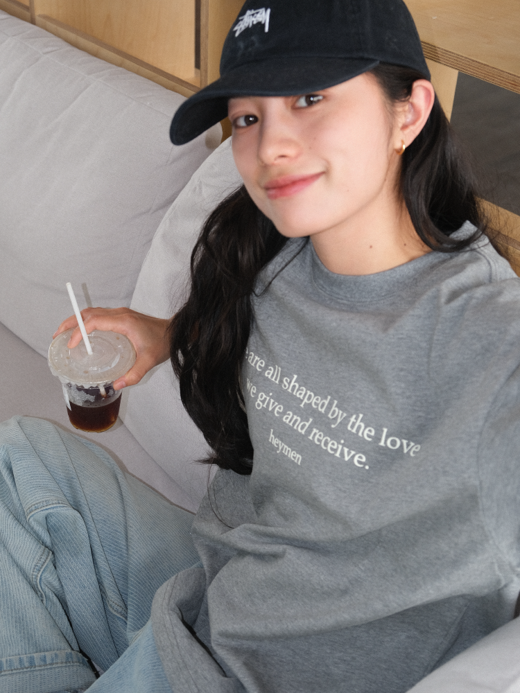 “Shaped by Love” Cotton Tee
