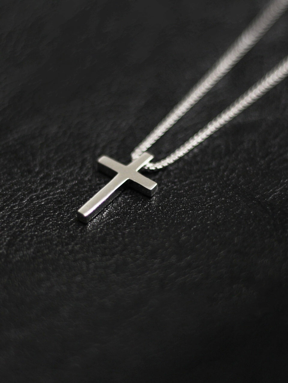 "My Salvation" Handcrafted Silver Cross Necklace