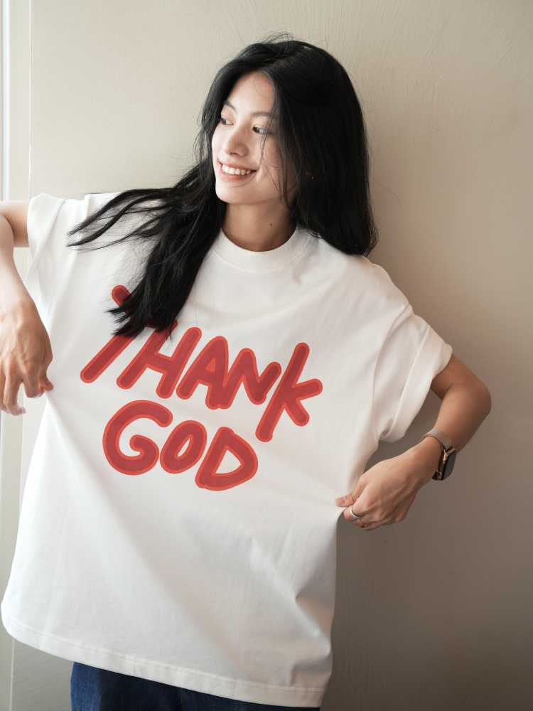 "Thank God" Tee