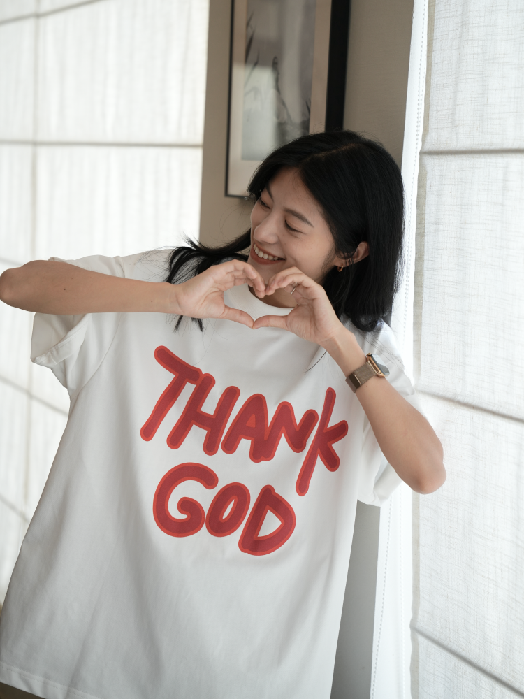 "Thank God" Tee